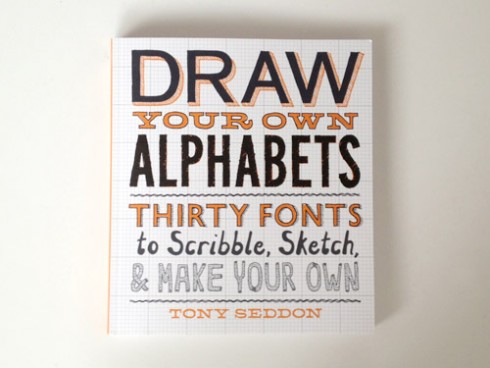 Draw Your Own Alphabets cover, image courtesy of Mint Design Blog.