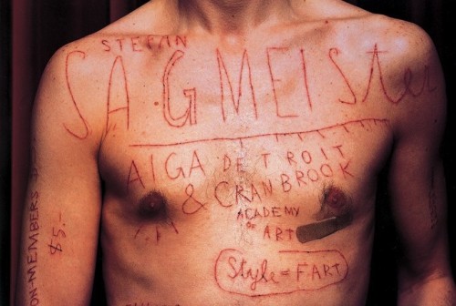 A Brief History Of Stefan Sagmeister Houston